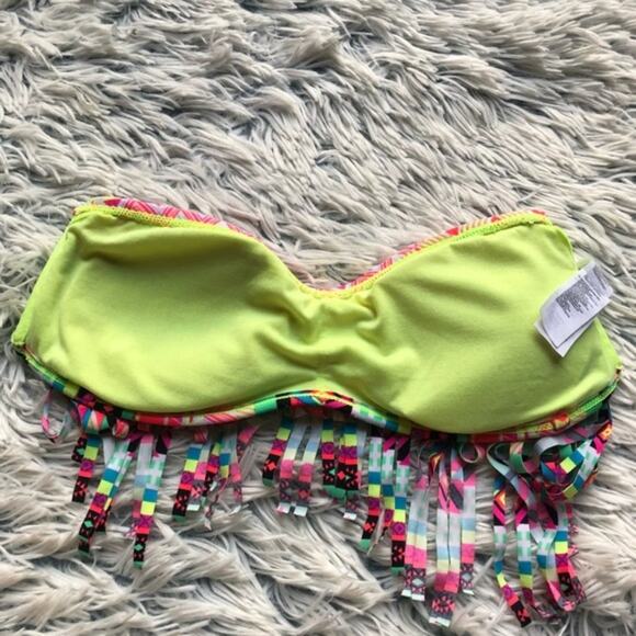 Forever 21 Neon Boho Bikini Swim Top - Picture 8 of 8